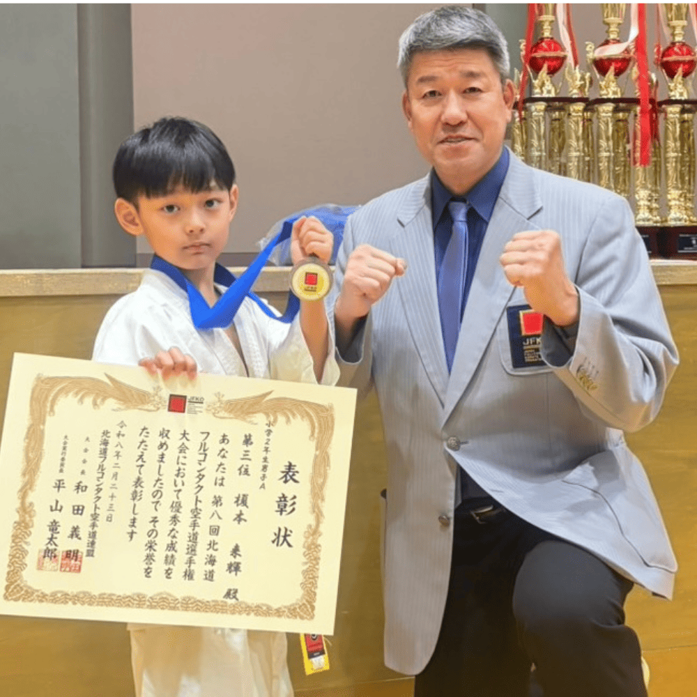 小学2年男子A 3位 榎本来輝