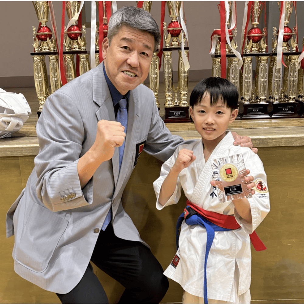 小学3年生男子B 3位 西川優也