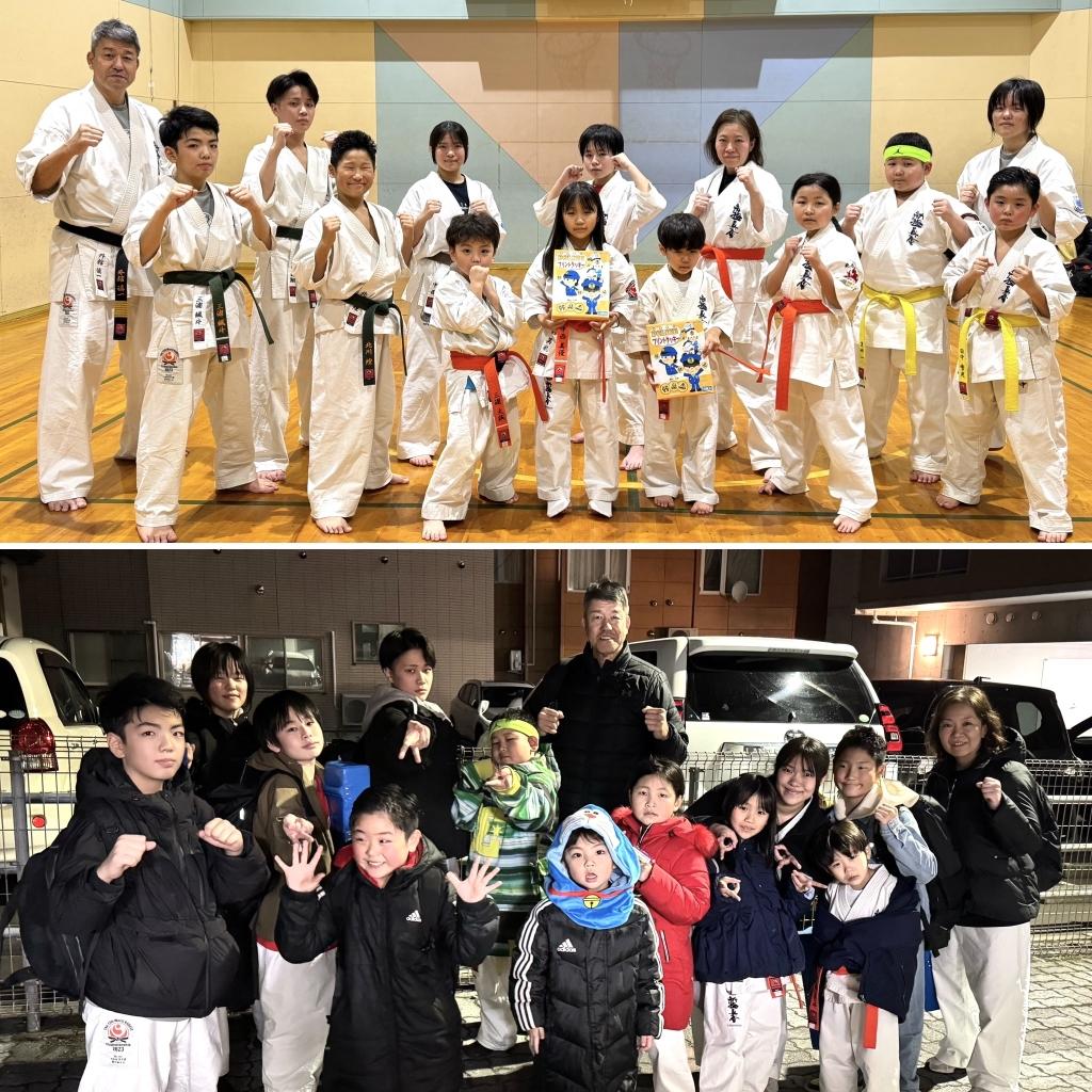 札幌本部道場 空手稽古