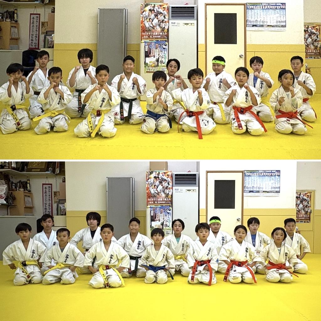 札幌本部道場 空手稽古