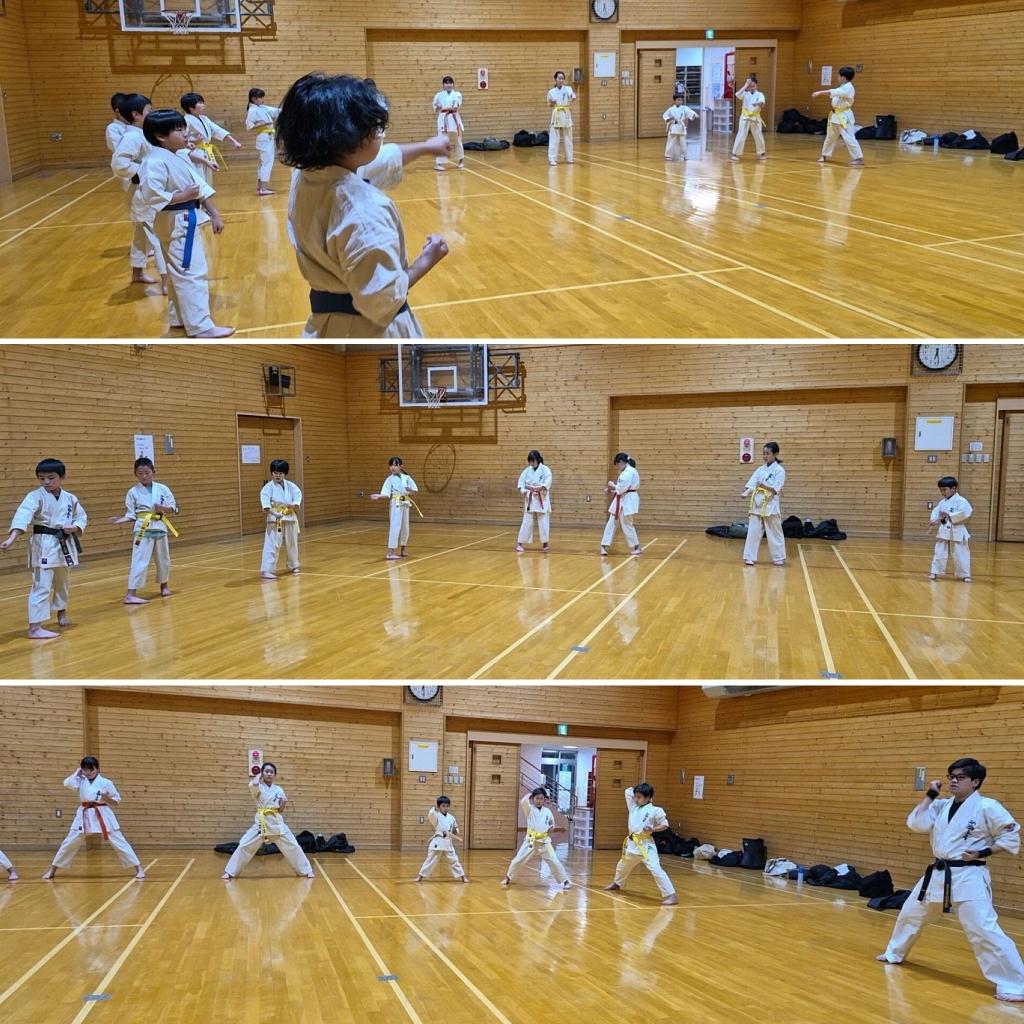 札幌本部道場 空手稽古