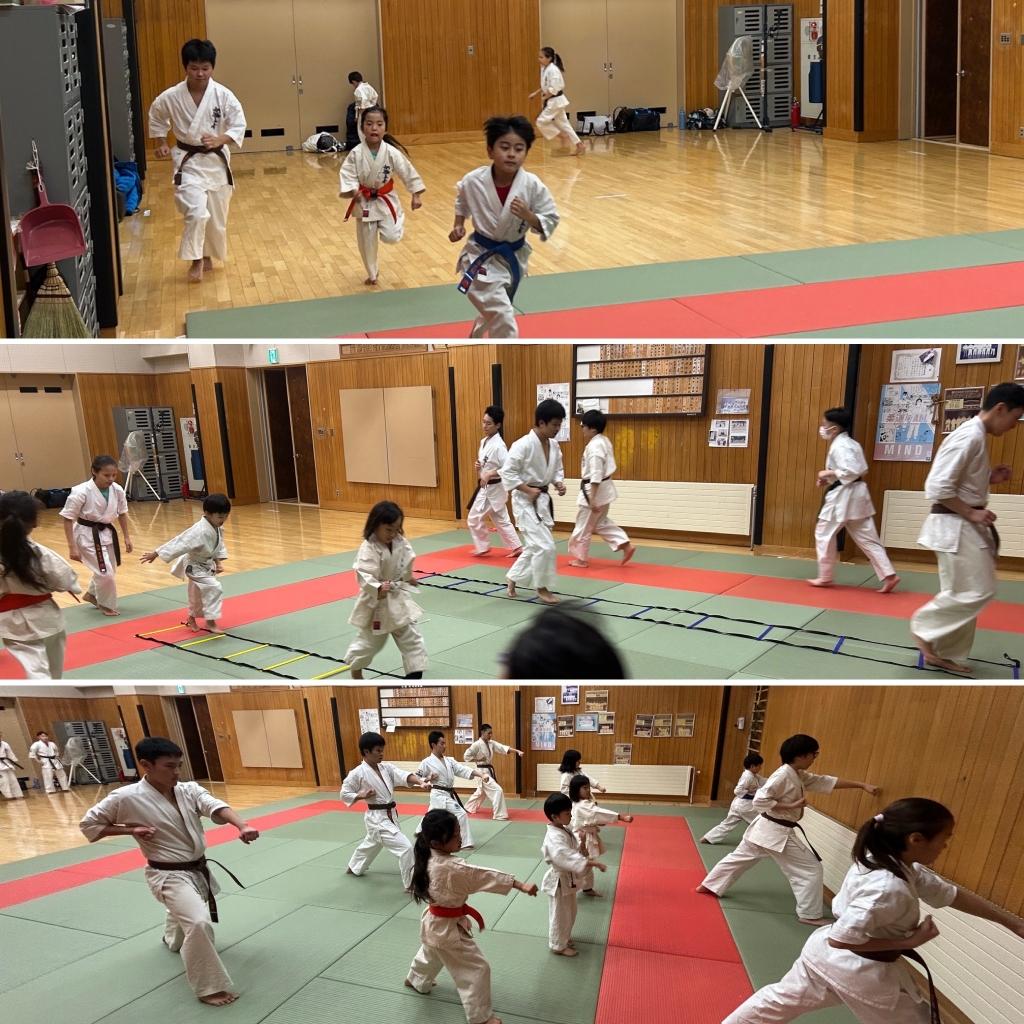 札幌本部道場 空手稽古