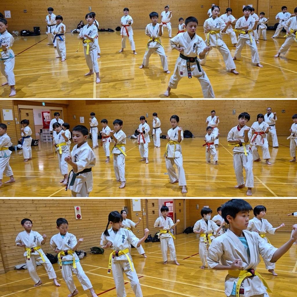 札幌本部道場 空手稽古