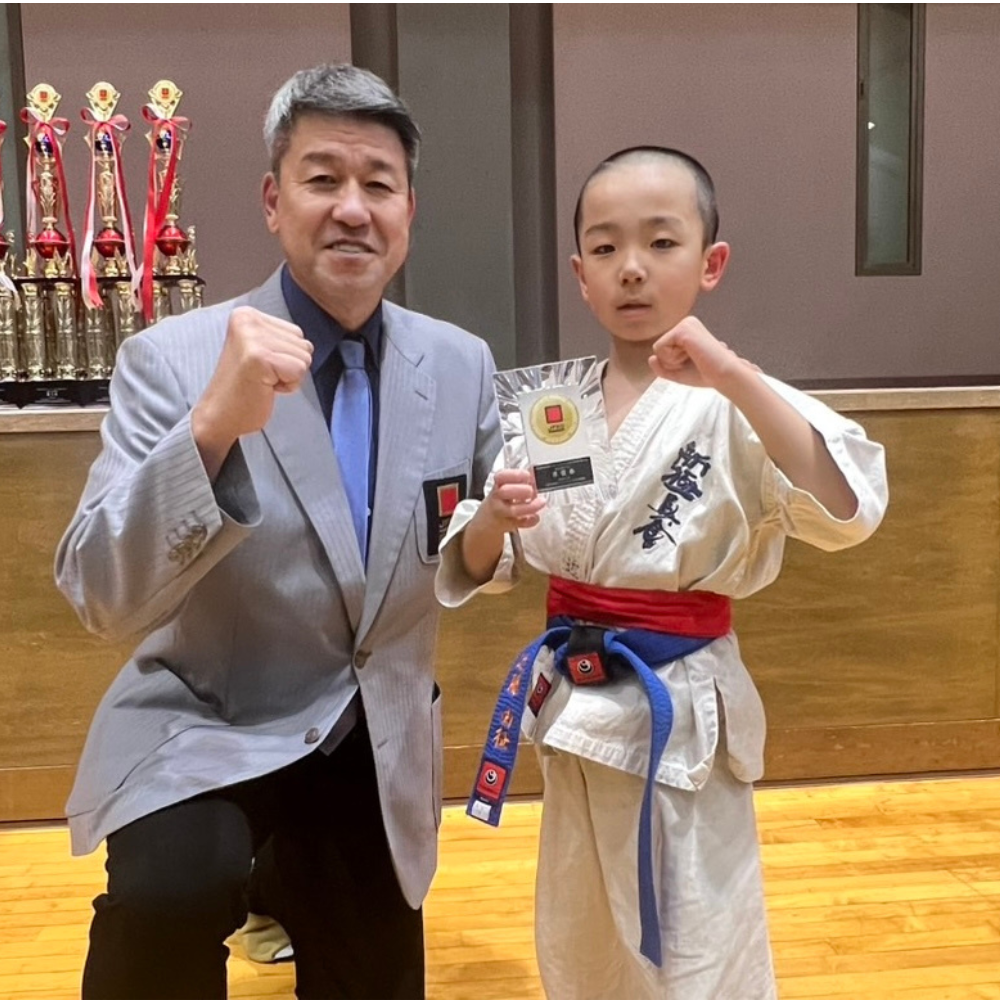 小学1年生男子B 準優勝 近藤由征