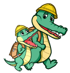 長久手市の長南学童保育所のロゴ