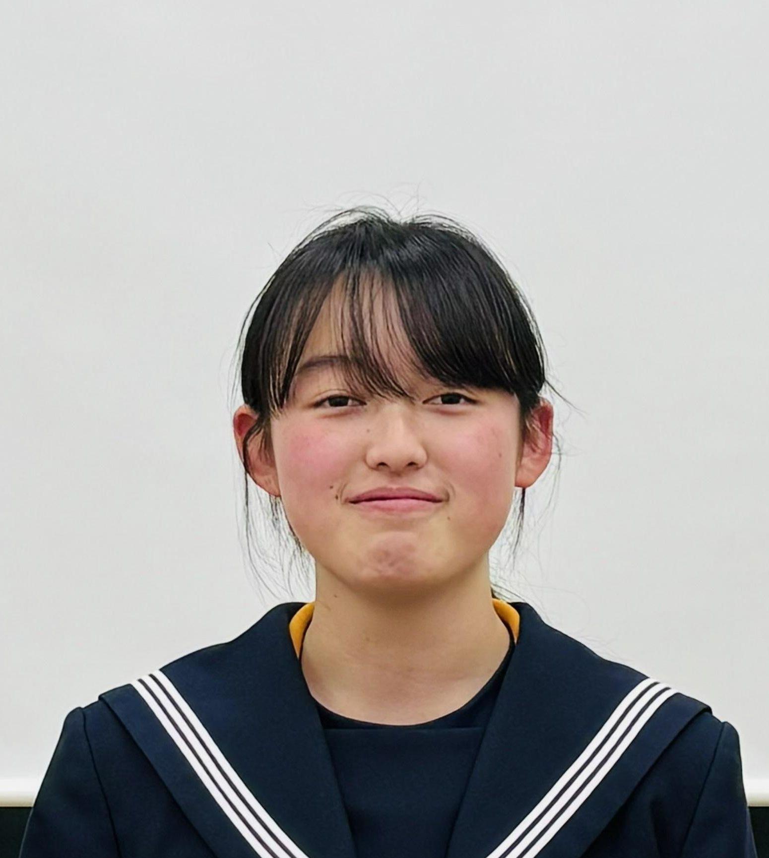 大垣東高校に合格した黒川愛依さん
