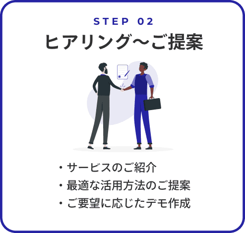 STEP02 お申し込み
