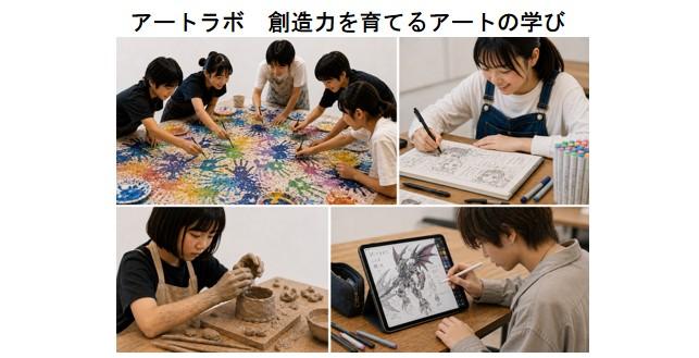 アートラボ　アート　デザイン　漫画　マンガ　アニメ　アニメーション　造形