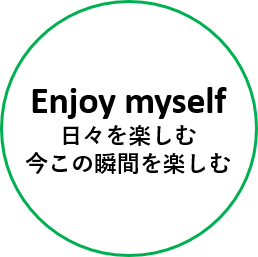 日々を楽しむ