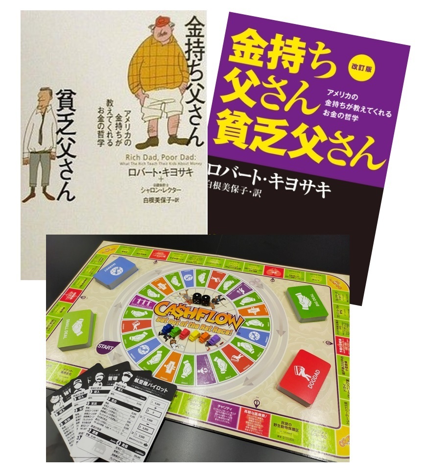 キャッシュフローゲーム　金持ち父さん貧乏父さん　ロバート・キヨマサ 楽天市場】ボードゲーム キャッシュフロー ゲーム 日本語版