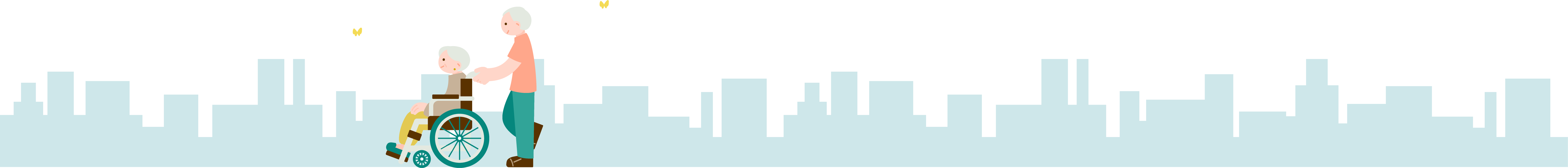 ビル背景イラスト