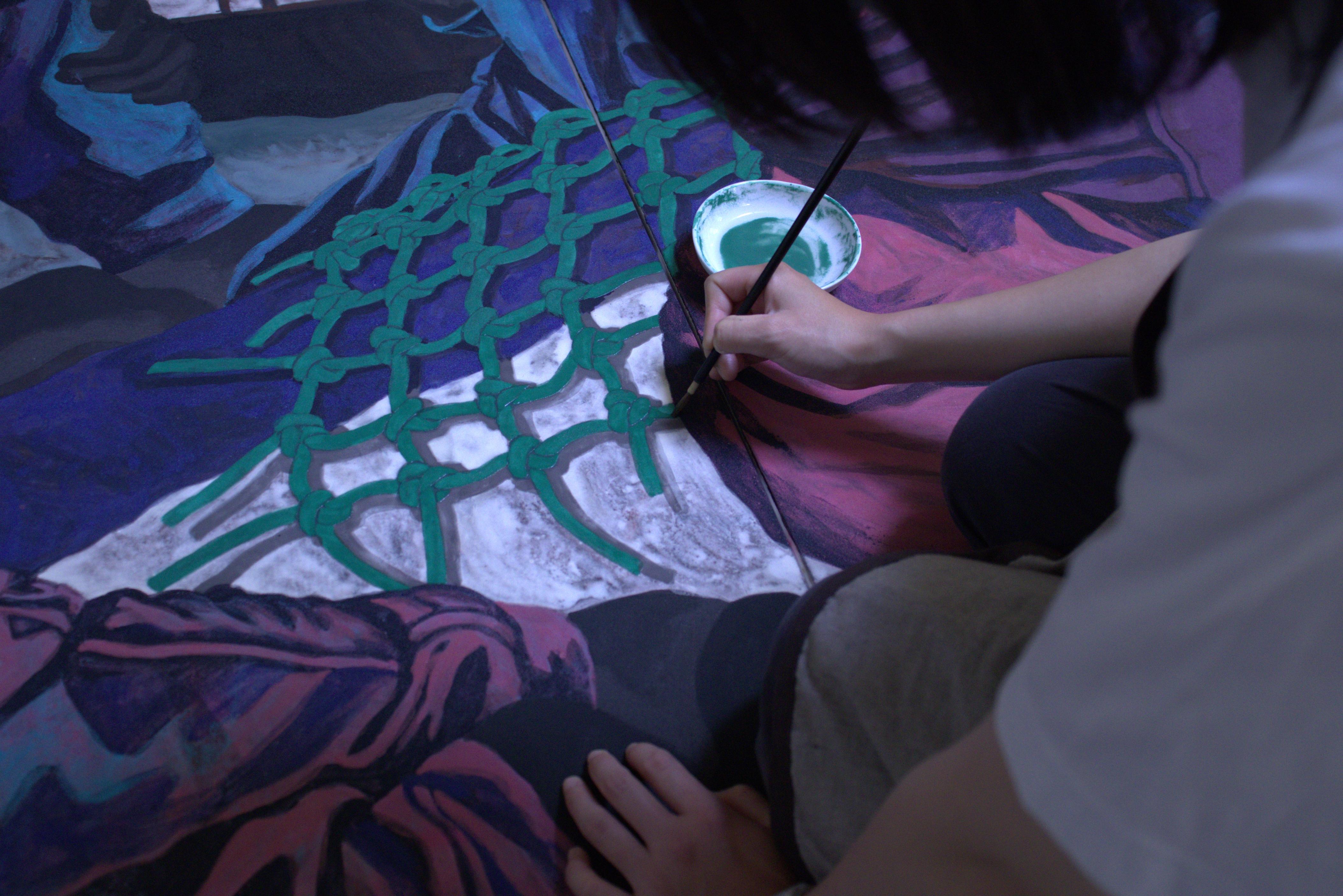 小瀬真由子　制作風景