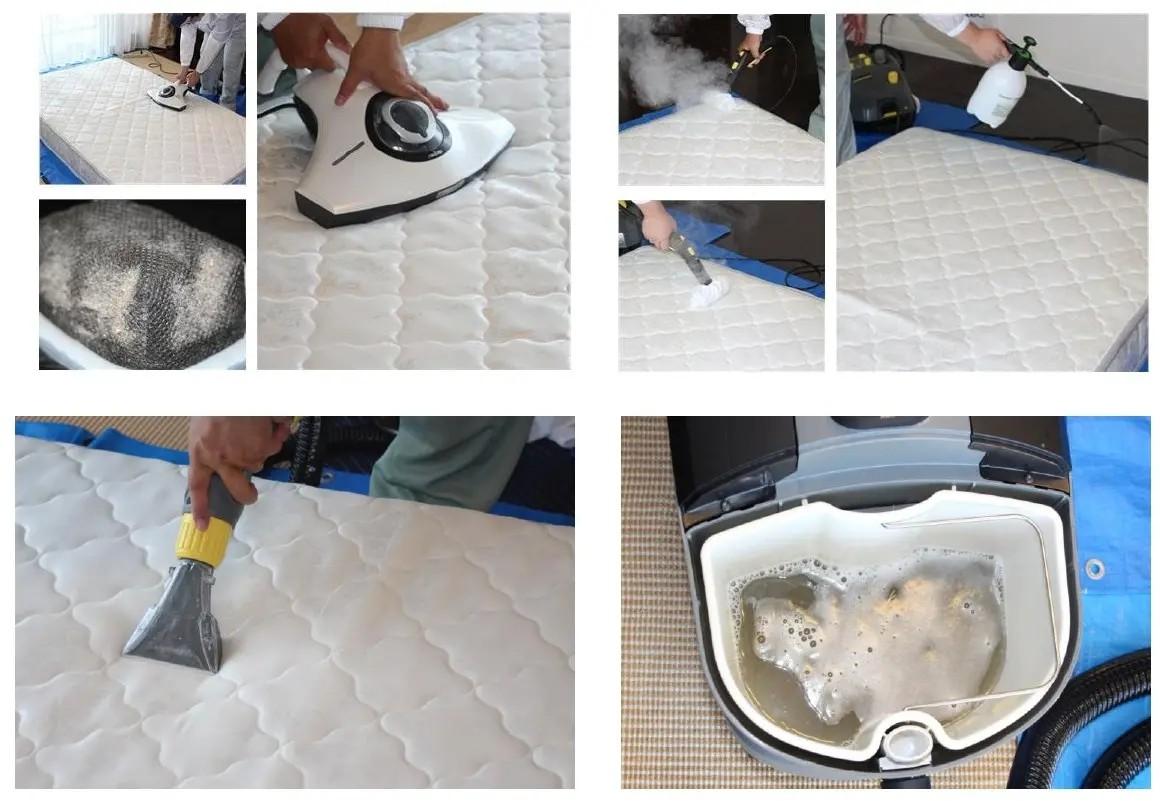 【横浜】マットレスクリーニング専門｜嘔吐・尿・ダニ除去 即日対応