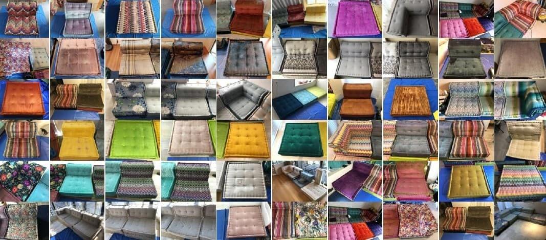 ロッシュ・ボボアのソファークリーニング施工例