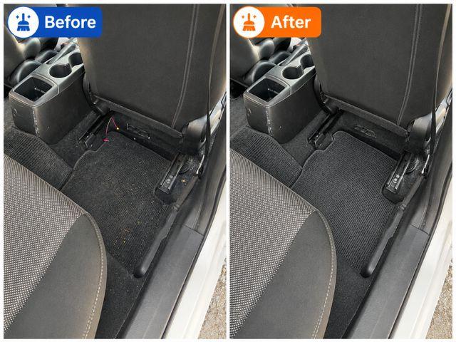 車内クリーニング施工写真2