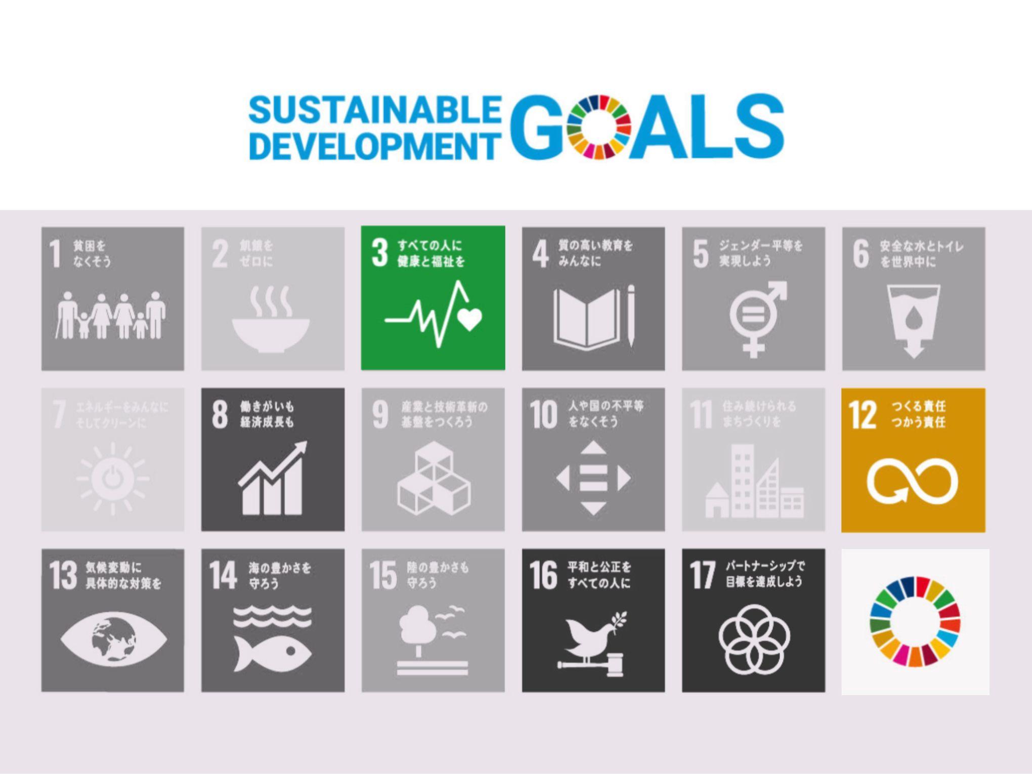 SDGsの取り組み 目標アイコン