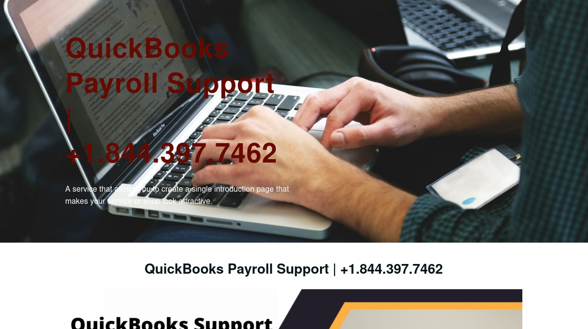 QuickBooks Payroll Support +1.844.397.7462