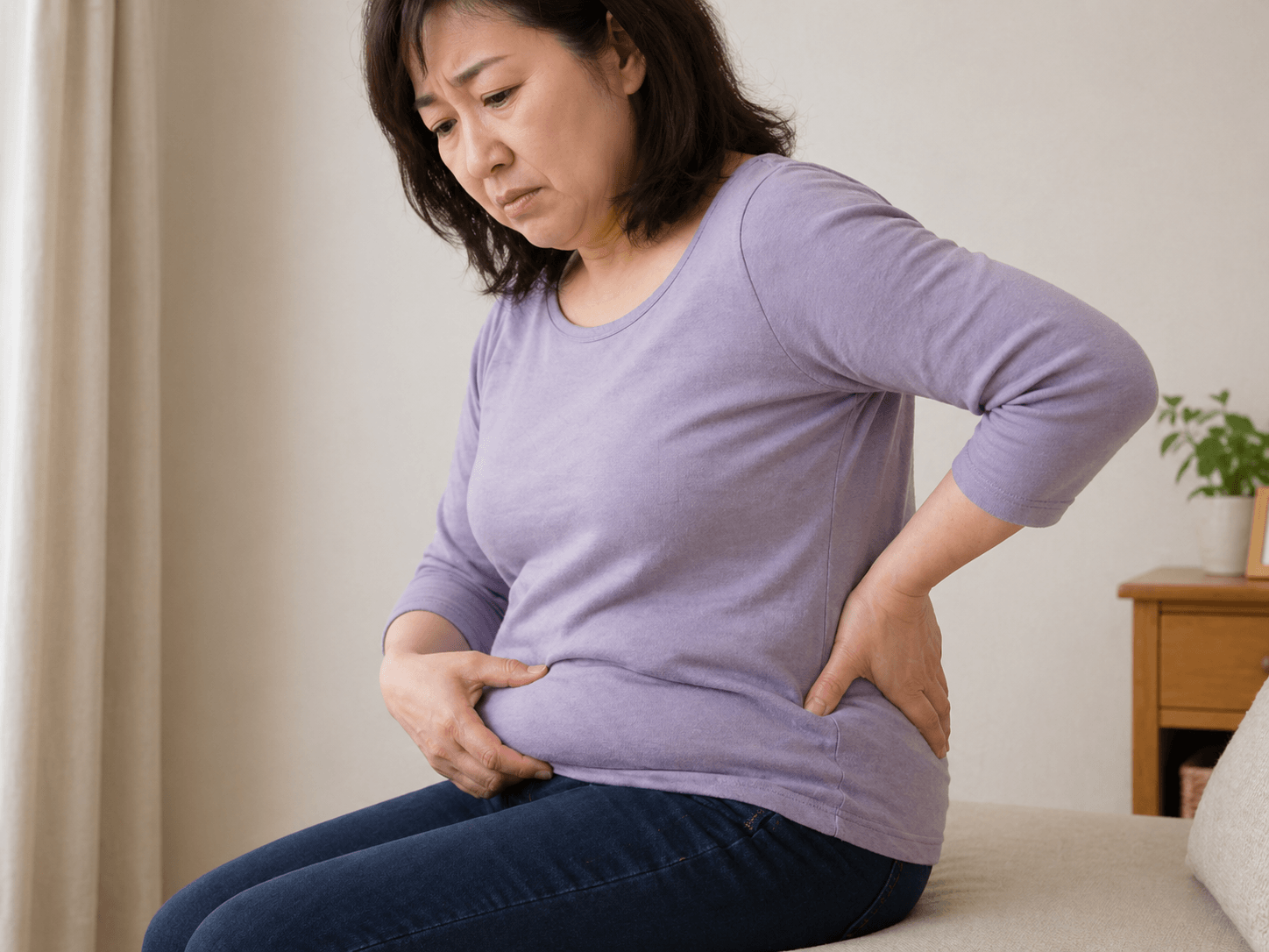 ダイエットのお悩みを抱える女性