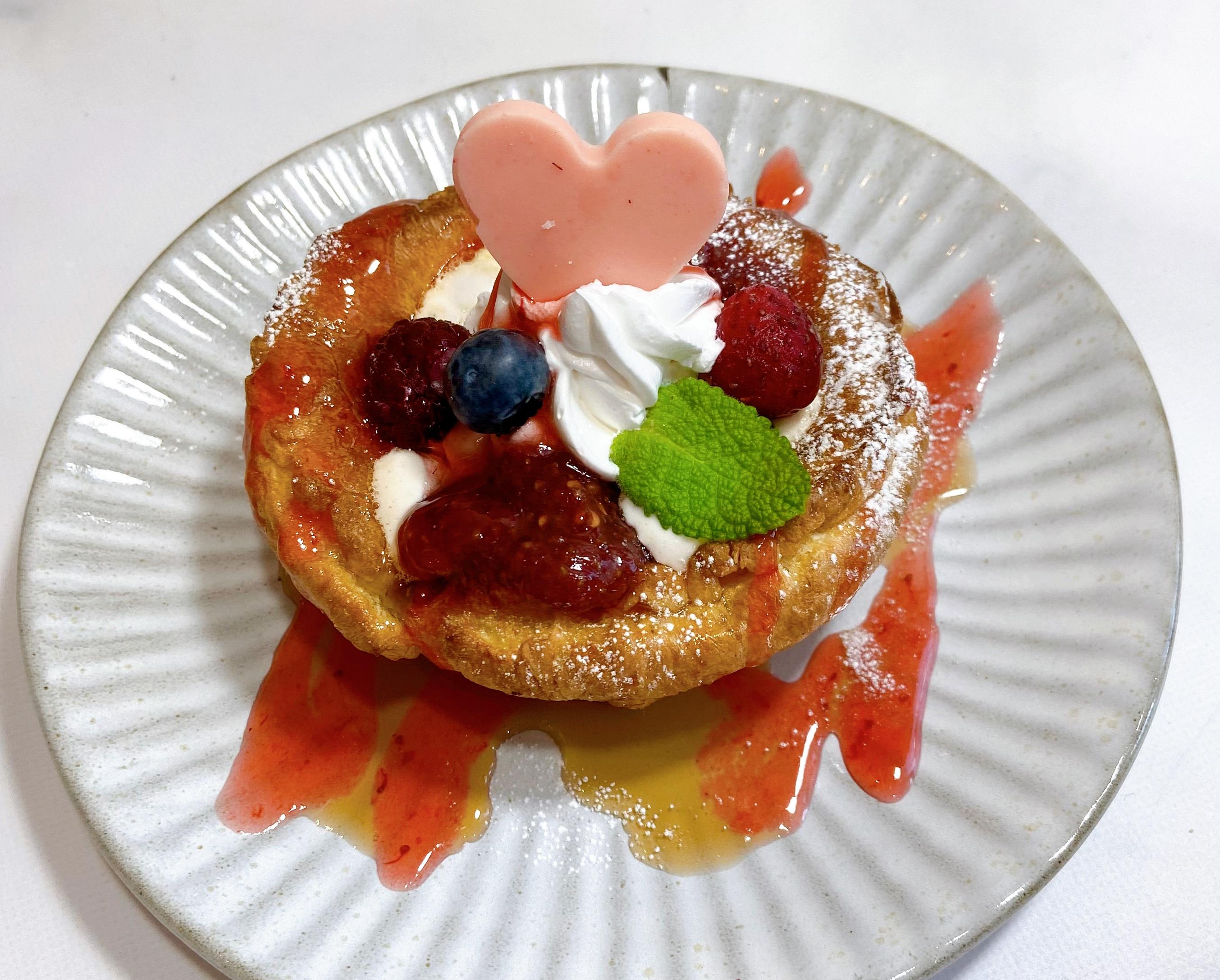 食後のミニダッチベイビー