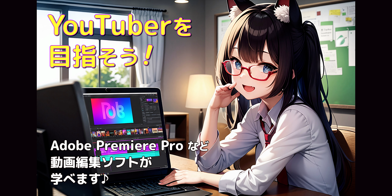 YouTuberを目指そう！