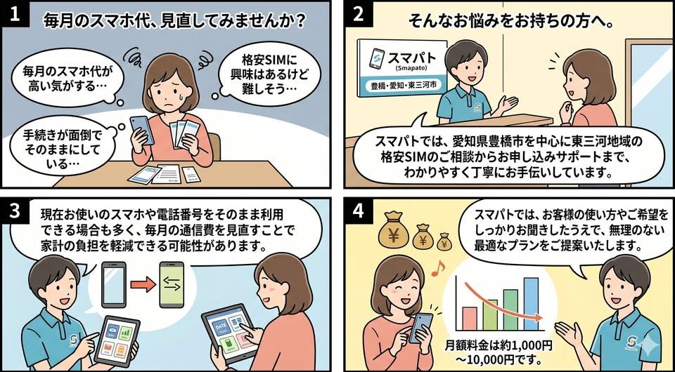 格安SIM相談 豊橋