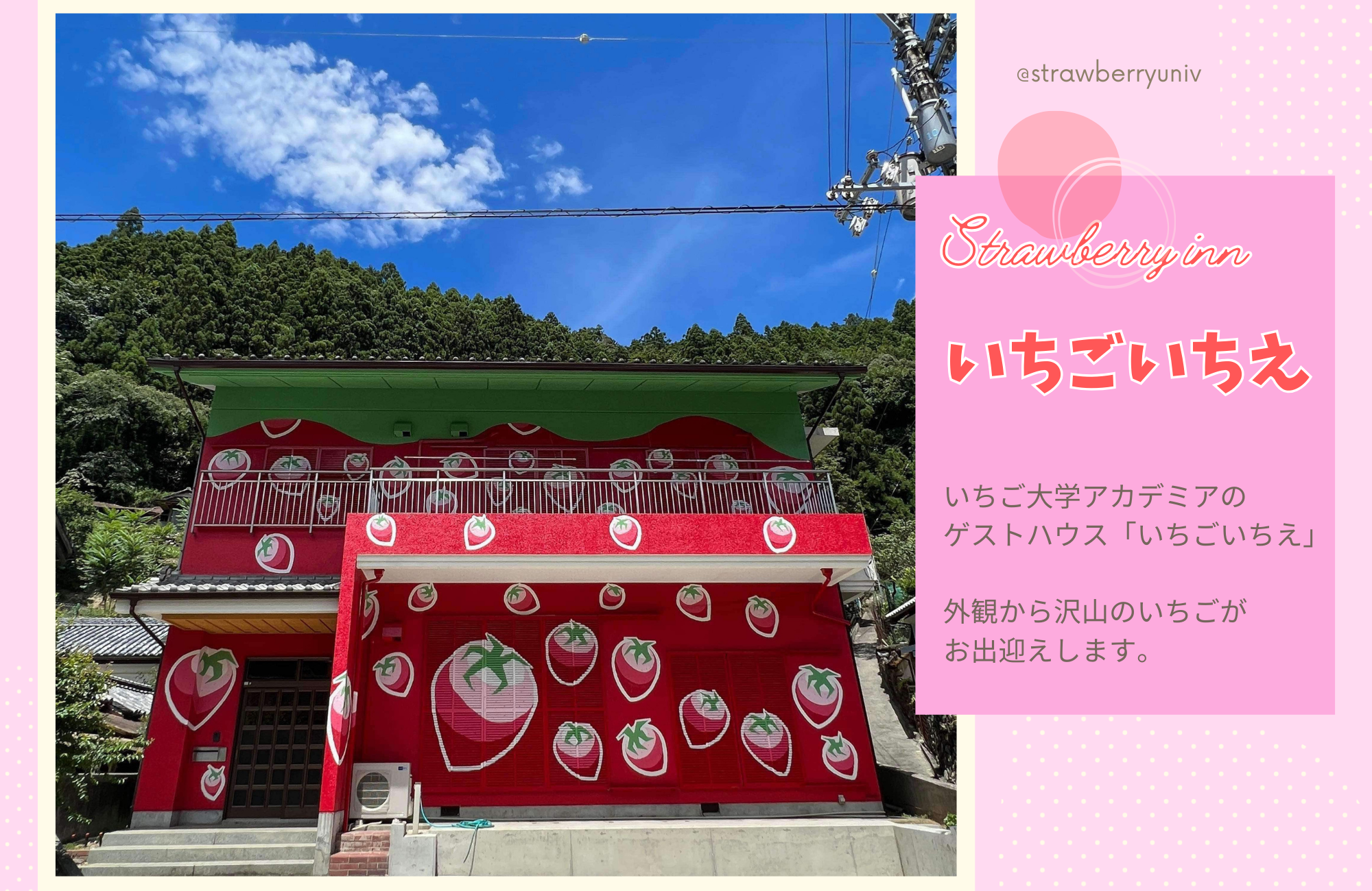 Strawberry Inn いちごいちえ 徳島県名西郡神山町
