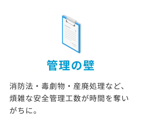 管理の壁