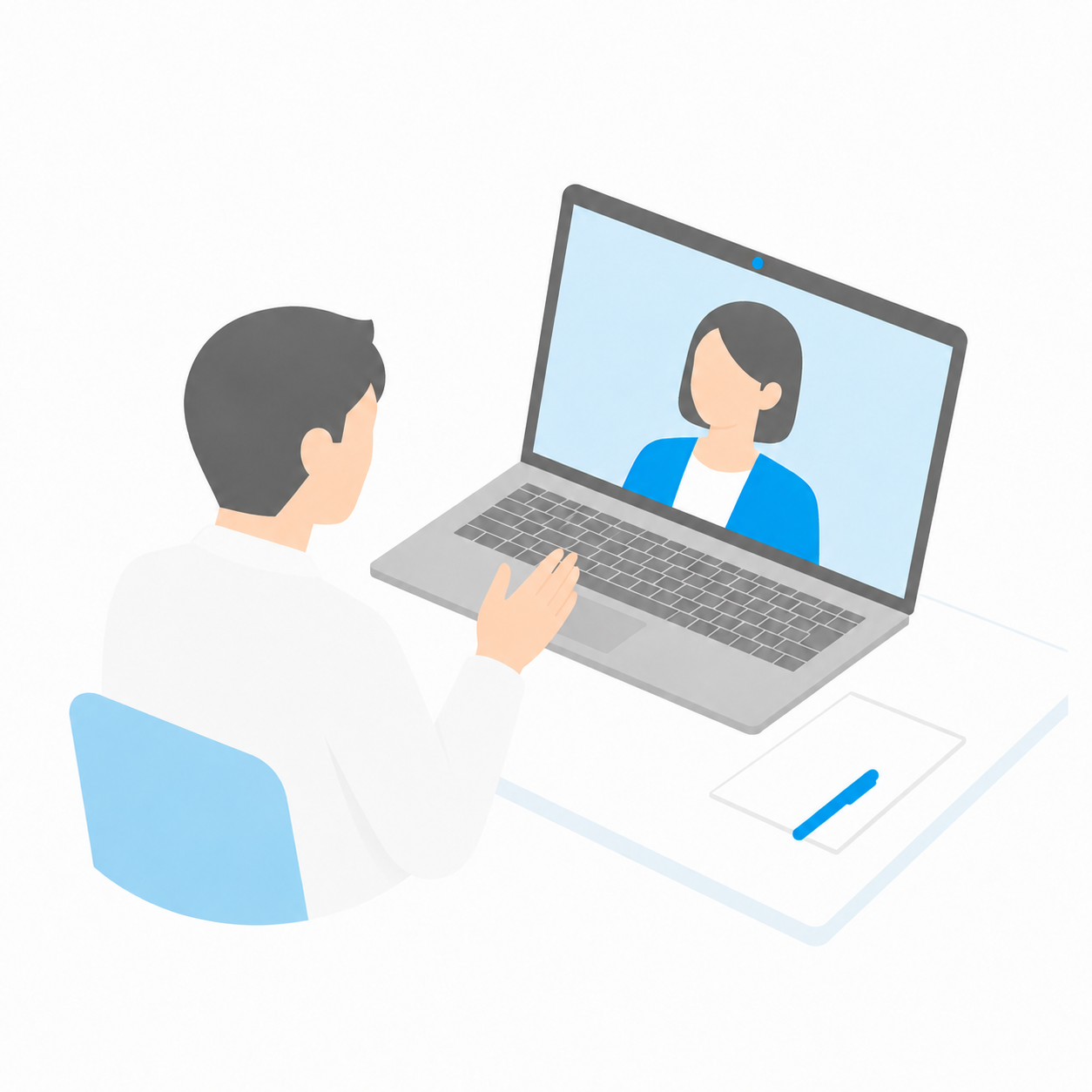 面談のイラスト