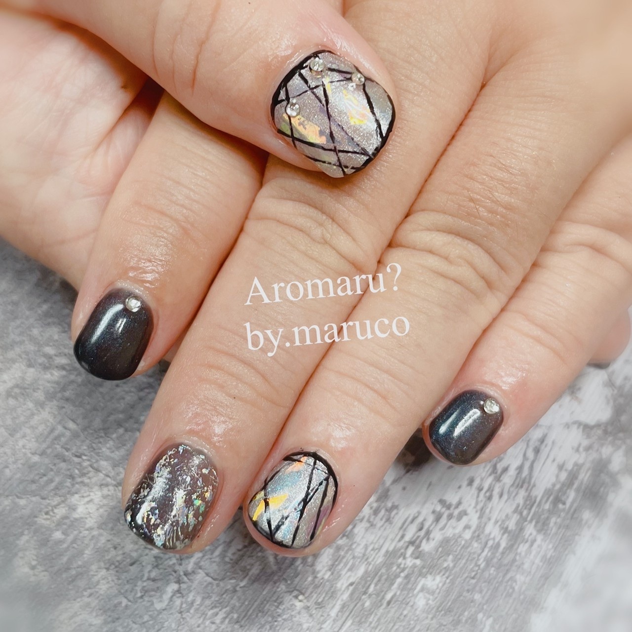 ネイルサロン ａｒｏｍａｒｕ 健康的に強く美しく In 駒込巣鴨