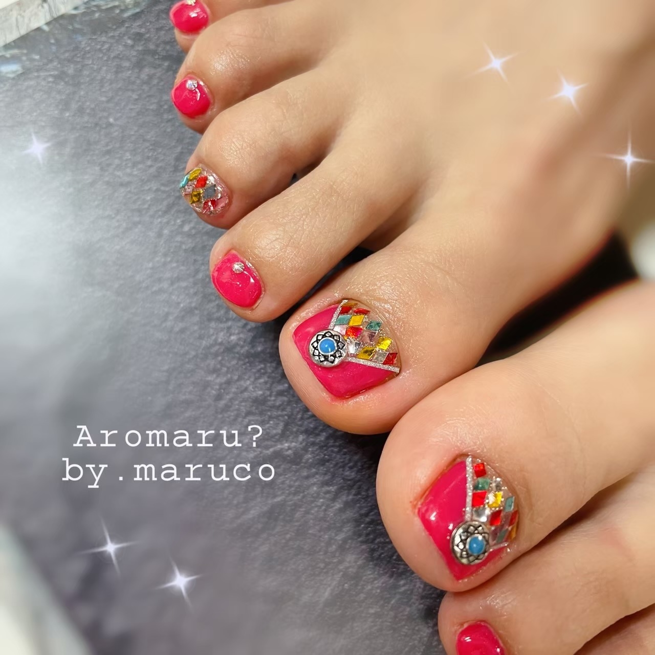 ネイルサロン ａｒｏｍａｒｕ 健康的に強く美しく In 駒込巣鴨