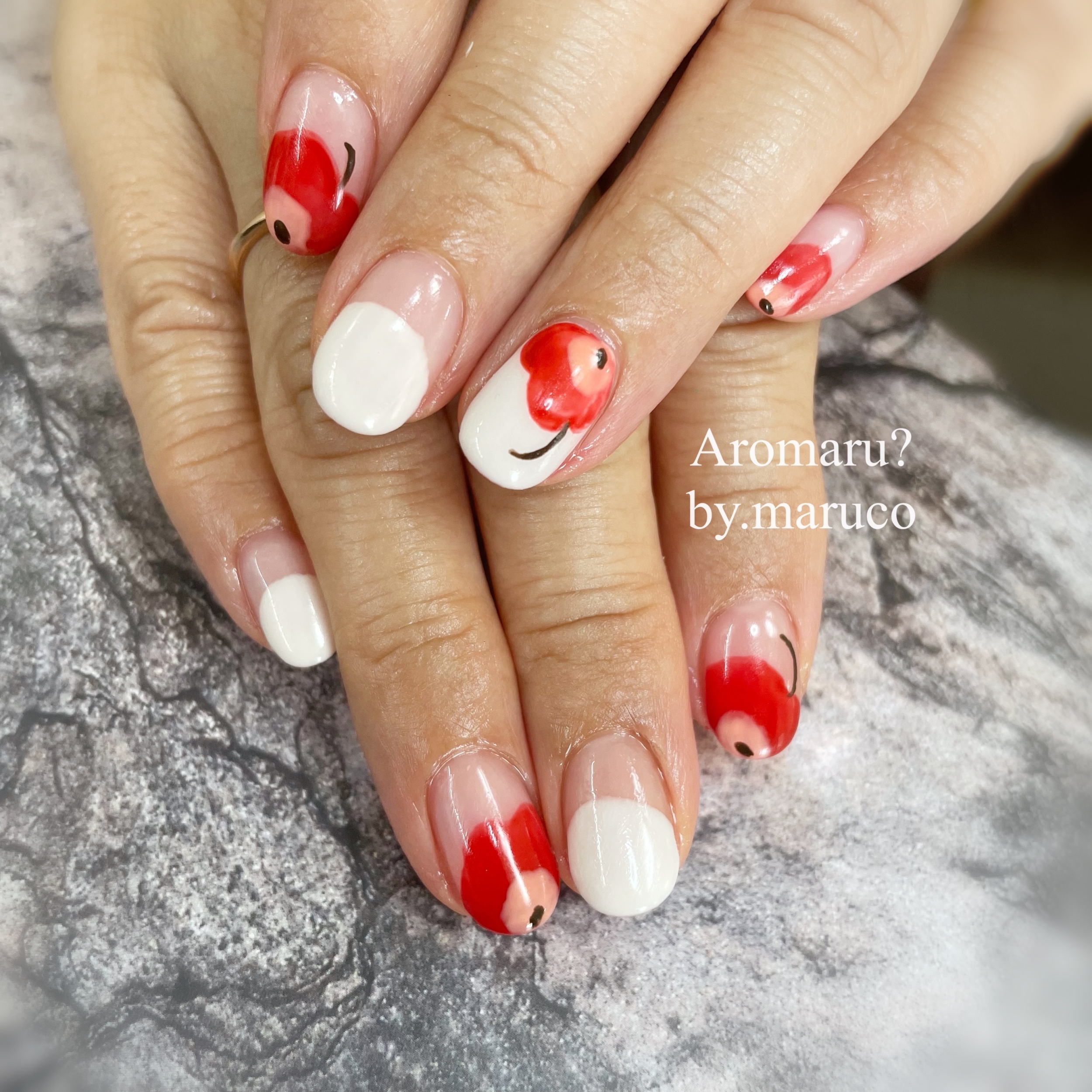 ネイルサロン ａｒｏｍａｒｕ 健康的に強く美しく In 駒込巣鴨