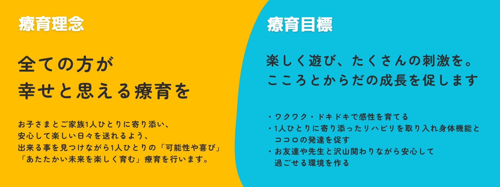 未就学児のための発達支援、療育施設AnimoKidsスパーク大塚園の療育理念
