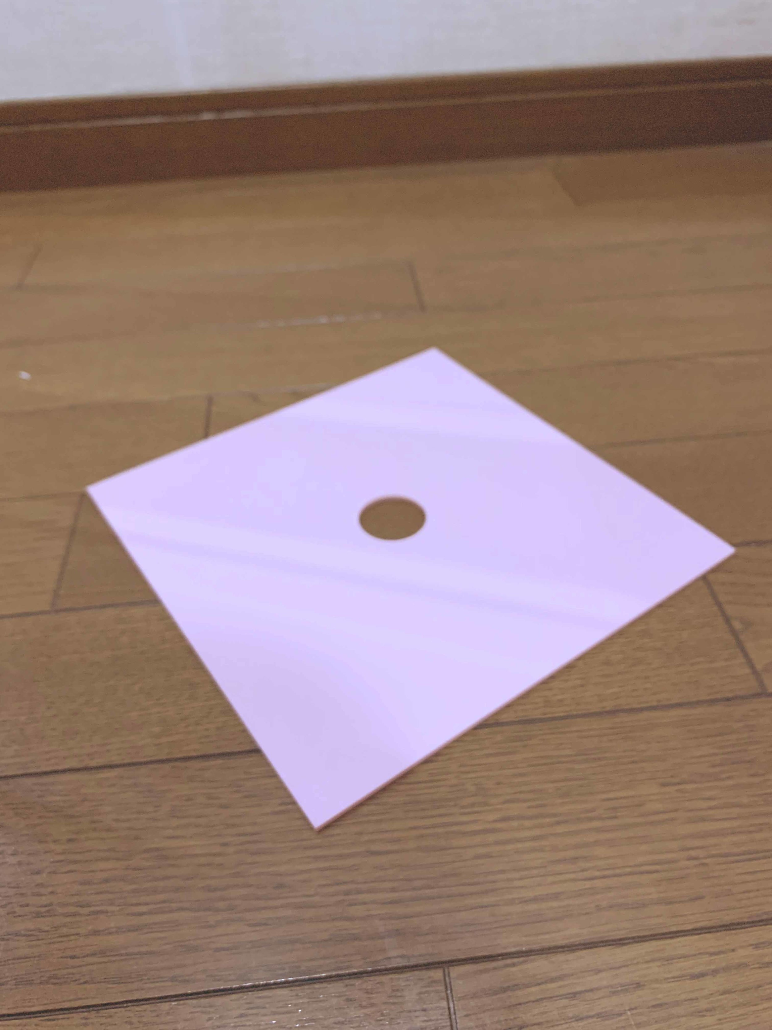 聖火トーチのケース　ピンク台座部分