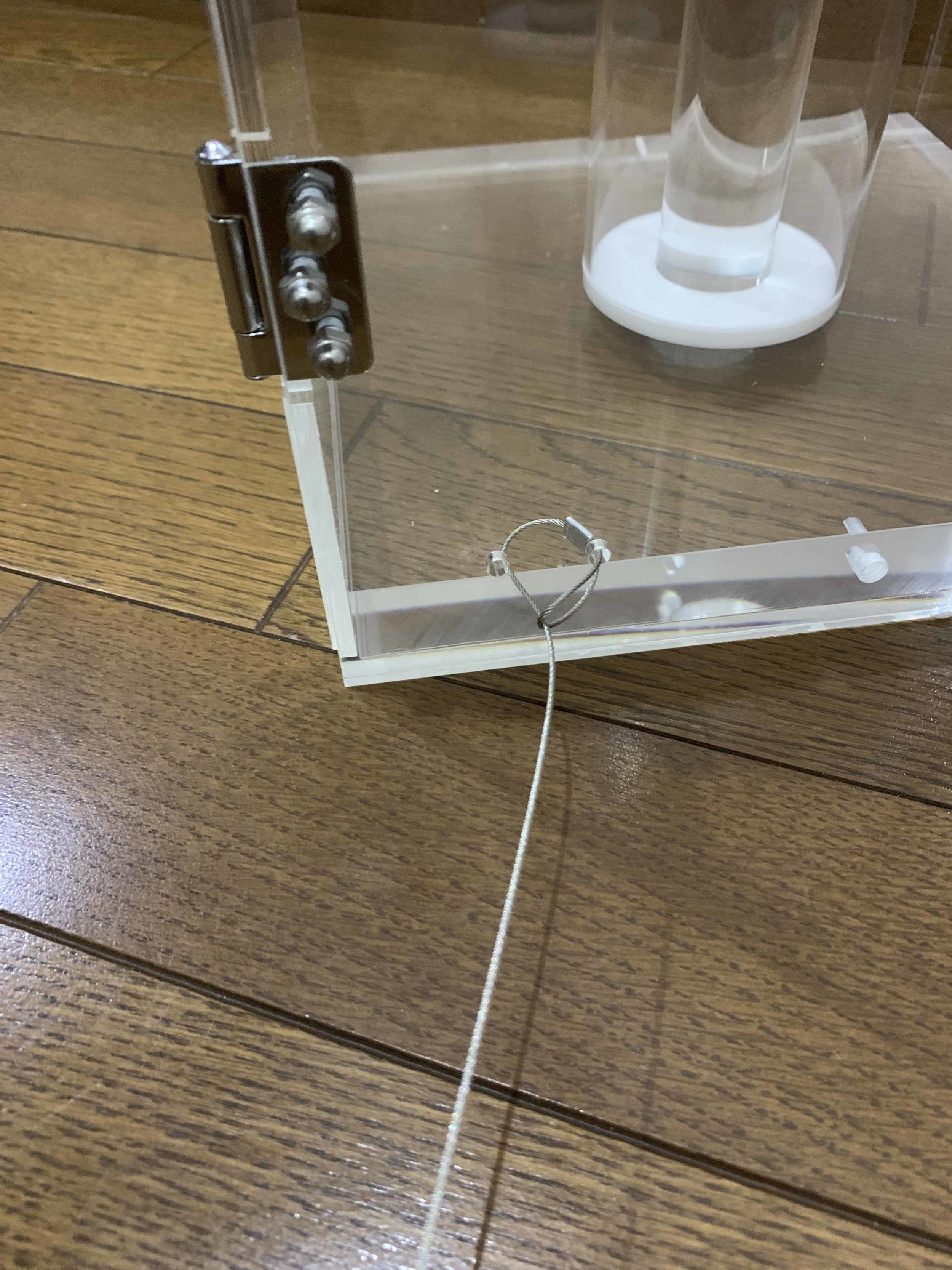 聖火トーチのケース　ワイヤー