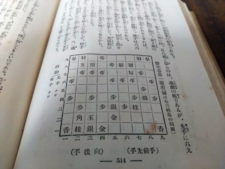 将棋教室のテキスト