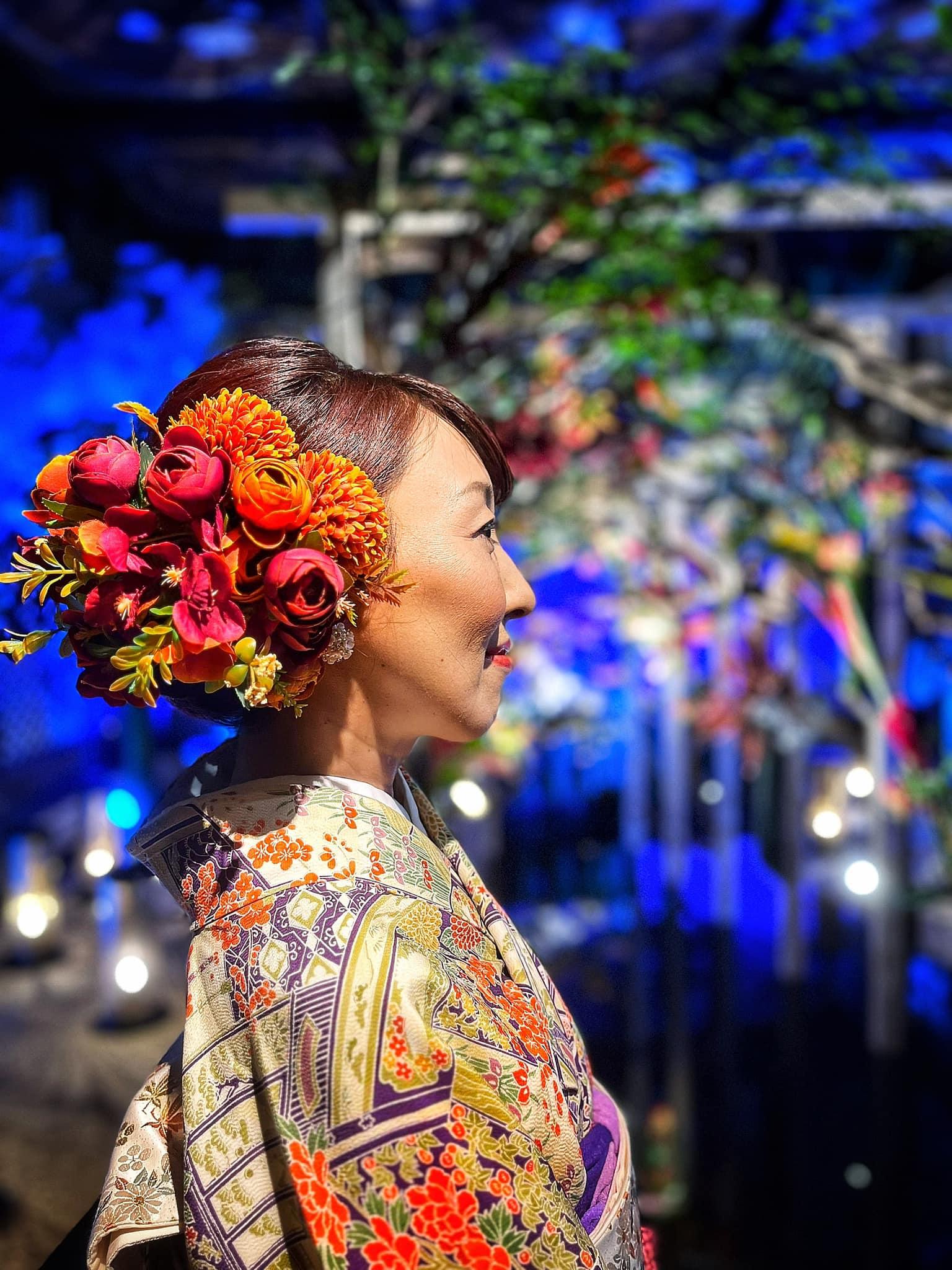 草月流フラワーヘッドドレスの商品画像