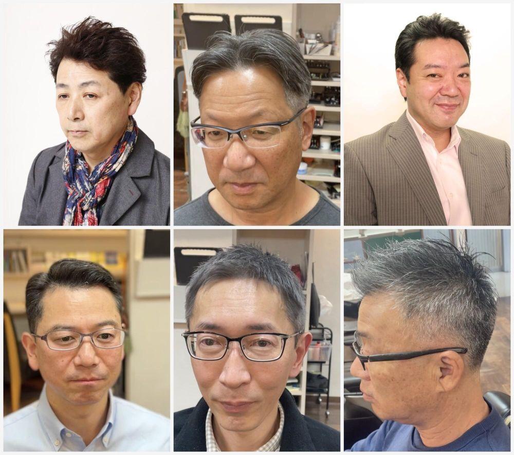 理容室 make my day 一橋学園駅前店のシニア世代向けヘアスタイル集