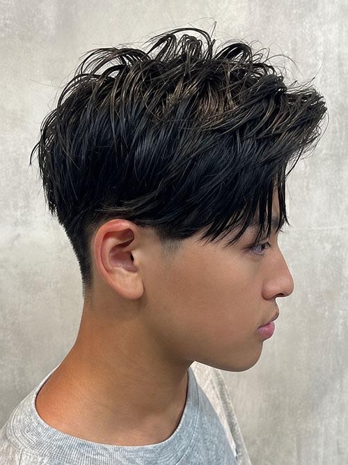 インフィニィト ネオのメンズヘアスタイル、ツーブロックショート