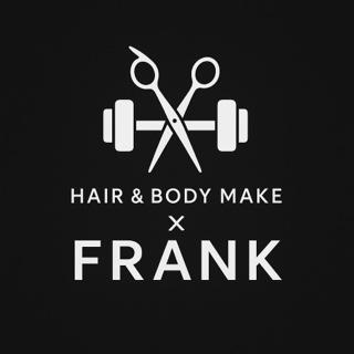 HAIR & BODY MAKE × FRANKのロゴ