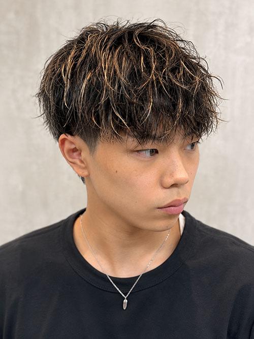 インフィニィト ネオのメンズヘアスタイル、スパイラルマッシュ