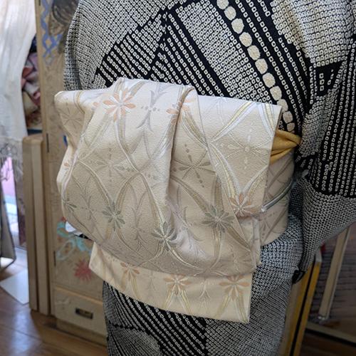 和装帯結び写真