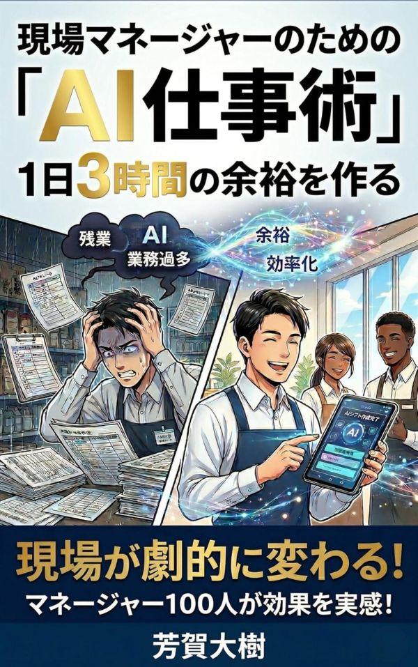 理容室 make my day 一橋学園駅前店、代表/オーナースタイリスト 芳賀大樹の著書