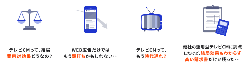 ４つの悩み例