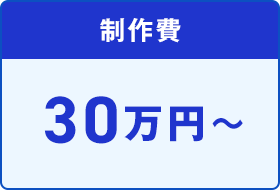 制作費　30万円〜