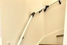 手すりやドアを外しての作業も可能です。