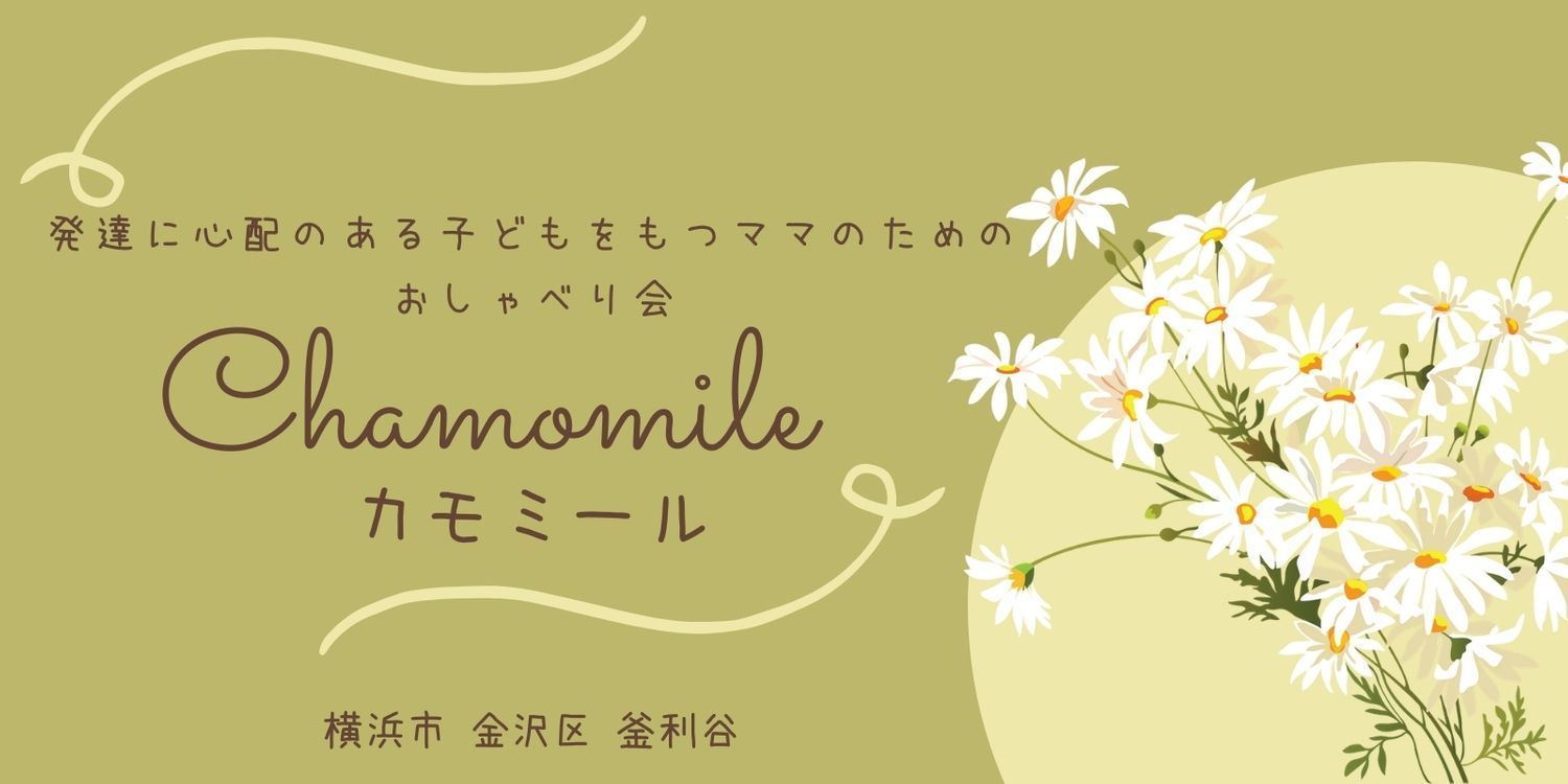 発達に心配のある子どもをもつ保護者のためのおしゃべり会「カモミール」