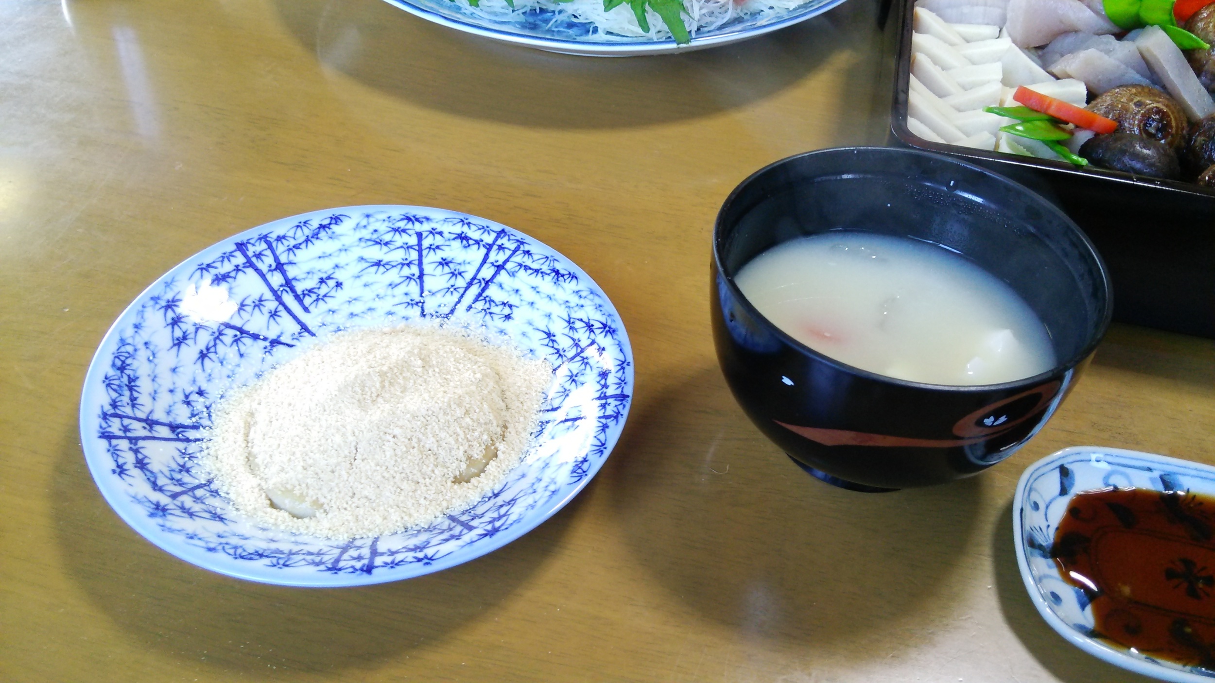 きなこ雑煮を食べよう