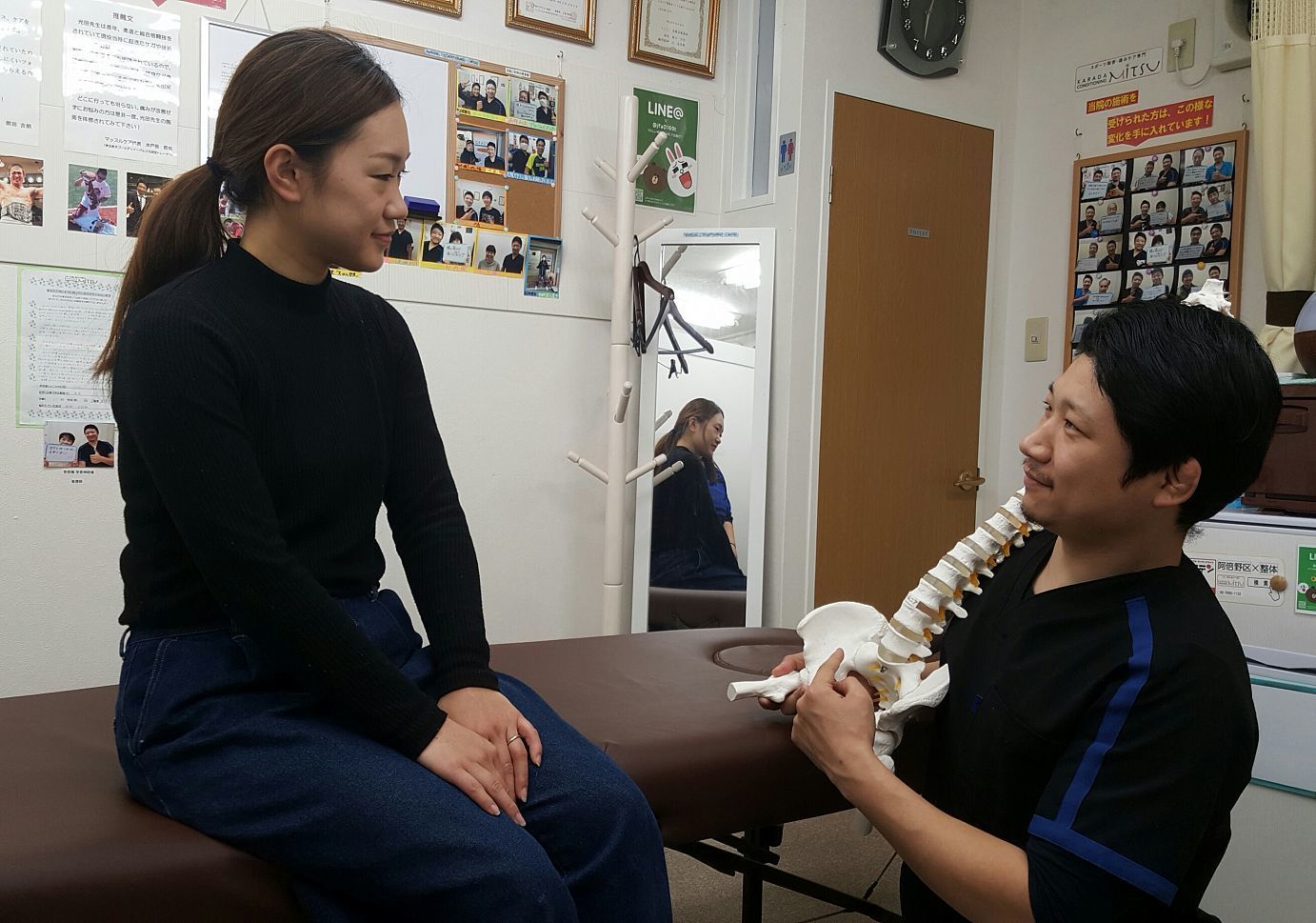 大阪阿倍野区西田辺で唯一の重症な腰痛ヘルニア・膝ひざ痛・股関節症・五十肩・頚椎首・スポーツ怪我の専門整体治療院