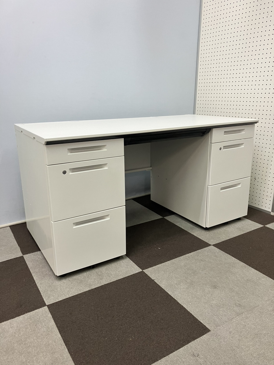 プラス 片袖机 W1000『中古小傷あり』