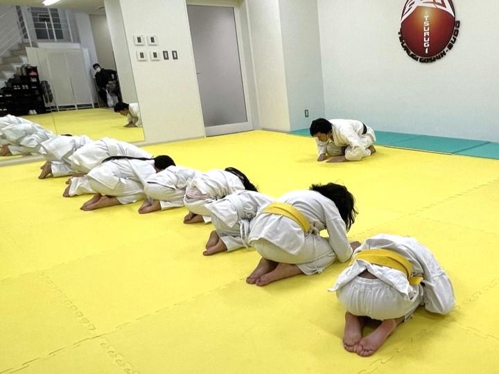 武道礼法の稽古